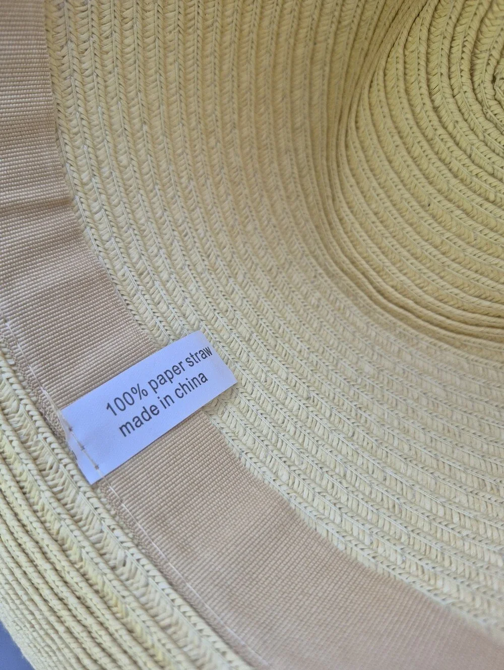 Wide Brim Women's Summer Hat - Picture 7 of 10